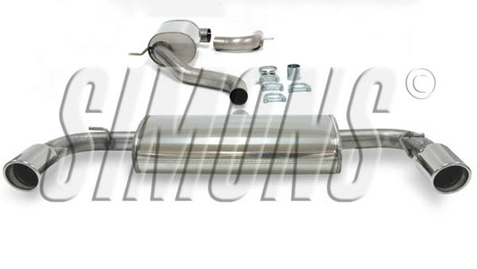 Catback system 2*100