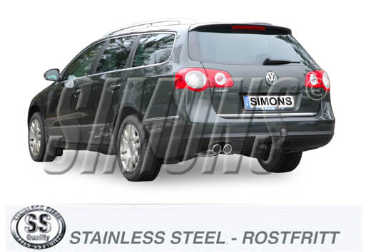 Catback system 2*80