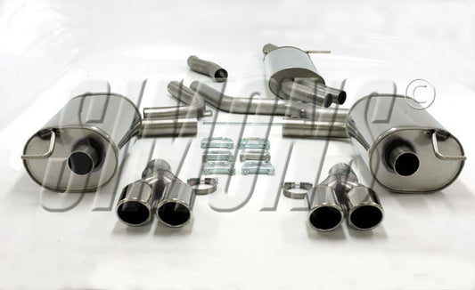Catback system 4*80