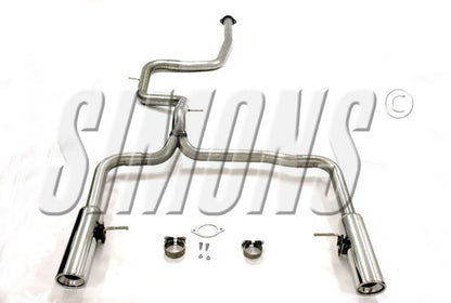 Catback system 2*100