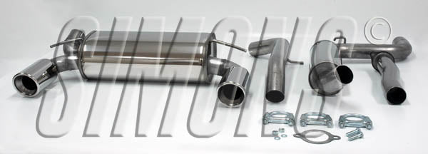 Catback system 2*100