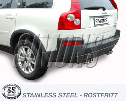 Catback system 4*80