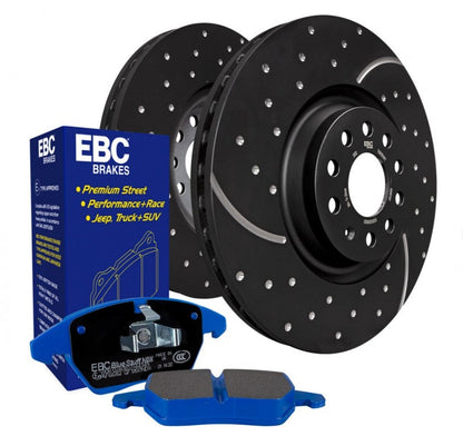 Bluestuff/Turbo Groove Sæt Bagerste 350mm
