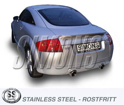 Catback system 2*100