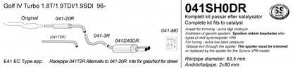 Catback system 2*80