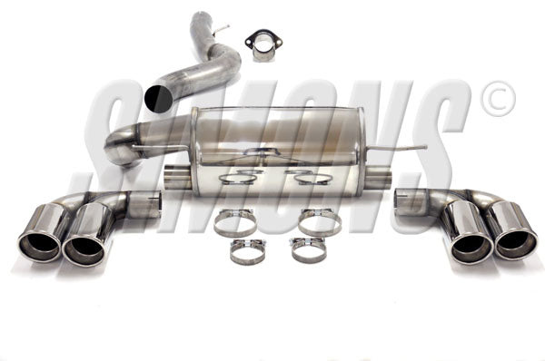 Catback system 4*90