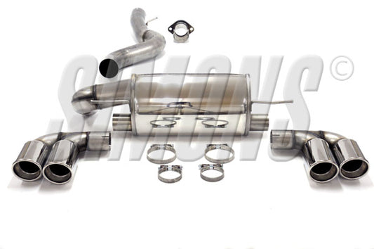 Catback system 4*90