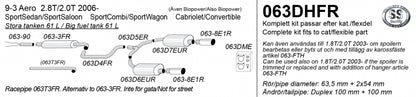 Catback system 2*100