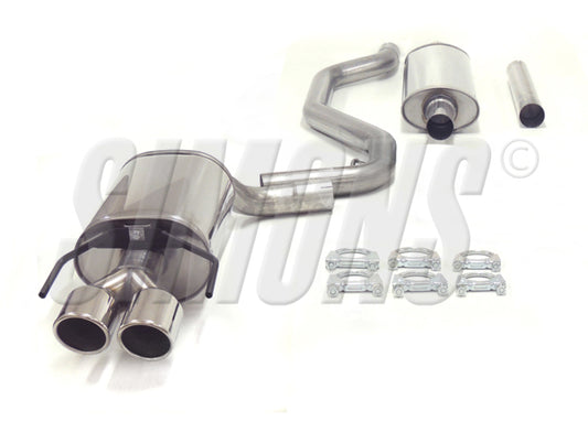 Catback system 2*80