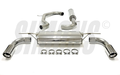 Catback system 2*100
