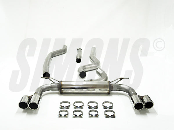 Catback system 4*80