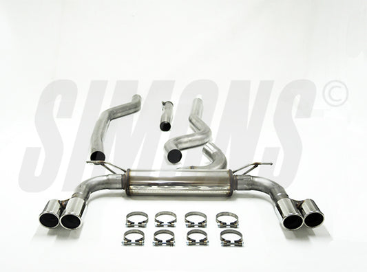 Catback system 4*80