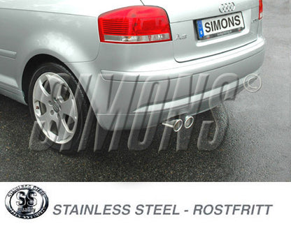 Catback system 2*80