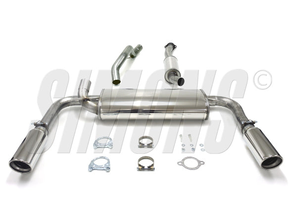 Catback system 2*100