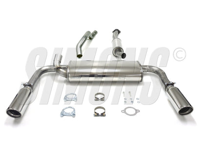 Catback system 2*100
