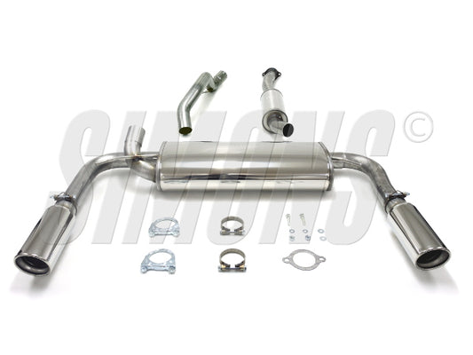 Catback system 2*100