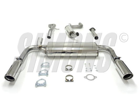 Catback system 2*100
