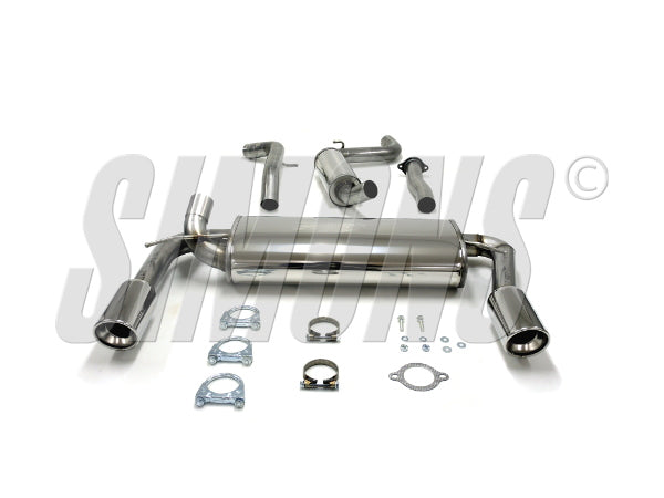 Catback system 2*100