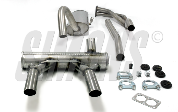 Catback system 2*57
