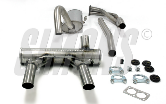 Catback system 2*57