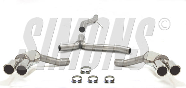 Catback system 4*80