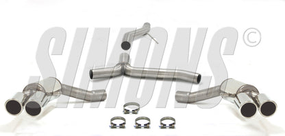 Catback system 4*80