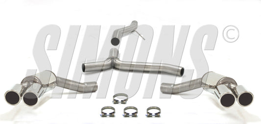 Catback system 4*80