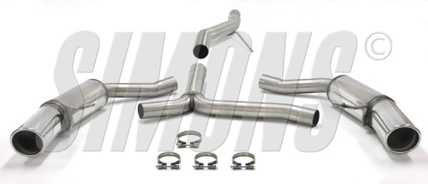 Catback system 2*100