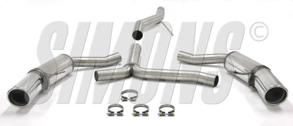 Catback system 2*100