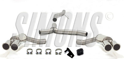 Catback system 4*80