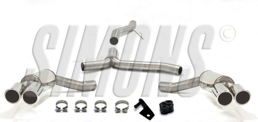 Catback system 4*80