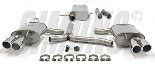 Catback system 4*80