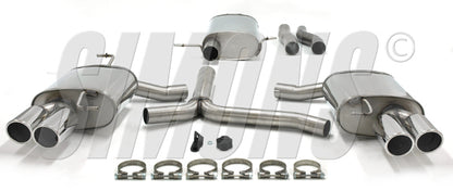 Catback system 4*80