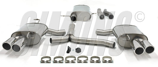 Catback system 4*80