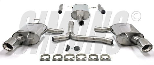 Catback system 2*100