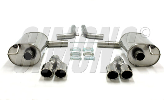 Catback system 4*80