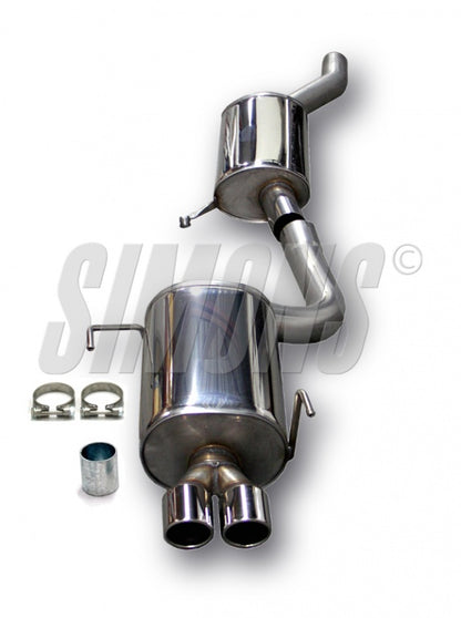 Catback system 2*80