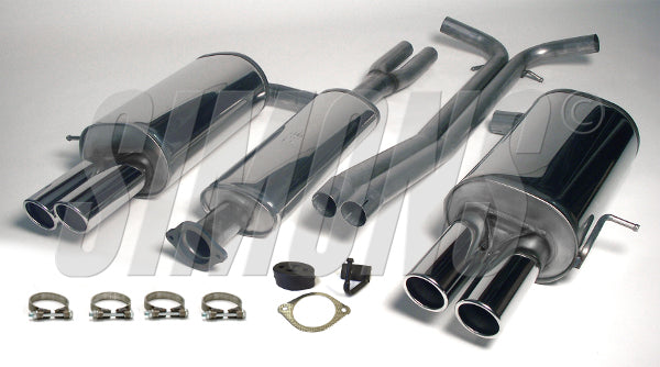 Catback system 4*80