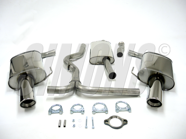Catback system 2*100