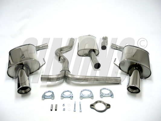 Catback system 2*100