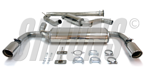 Catback system 2*100