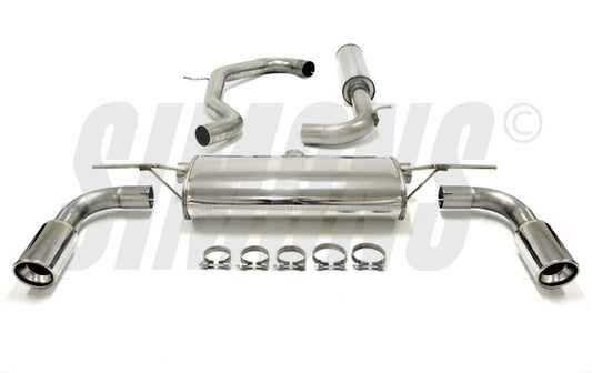 Catback system 2*100