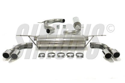 Catback system 4*80