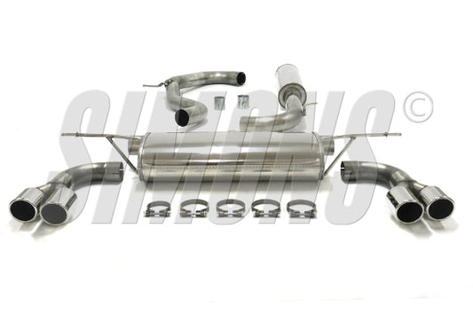 Catback system 4*80