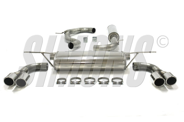 Catback system 4*80
