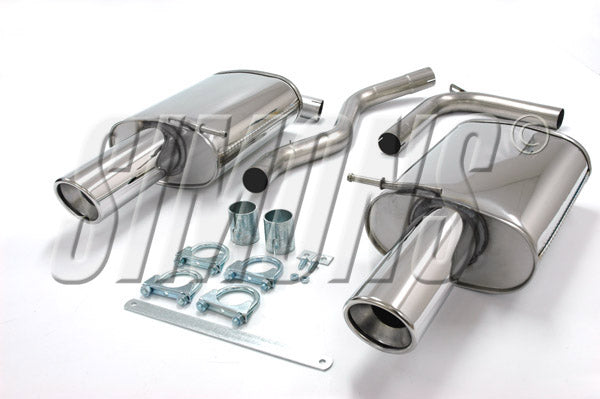 Catback system 2*100