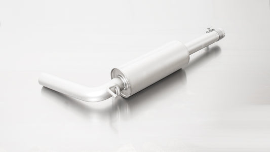 Lyddæmpet cat-back sektion