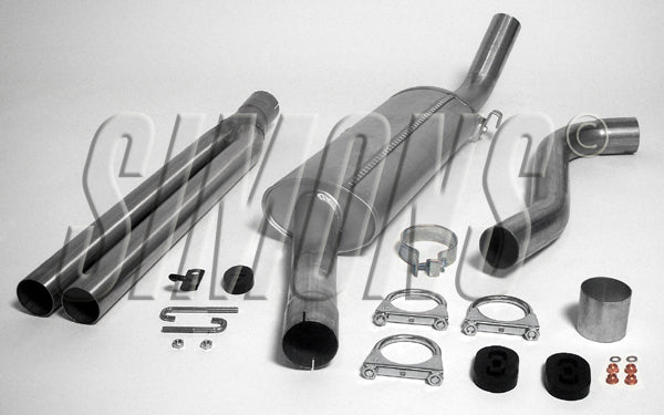 Catback system 2*57