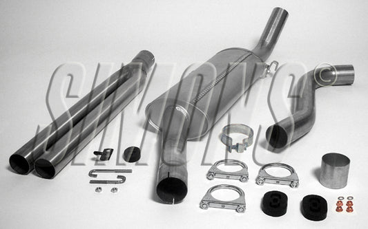 Catback system 2*57