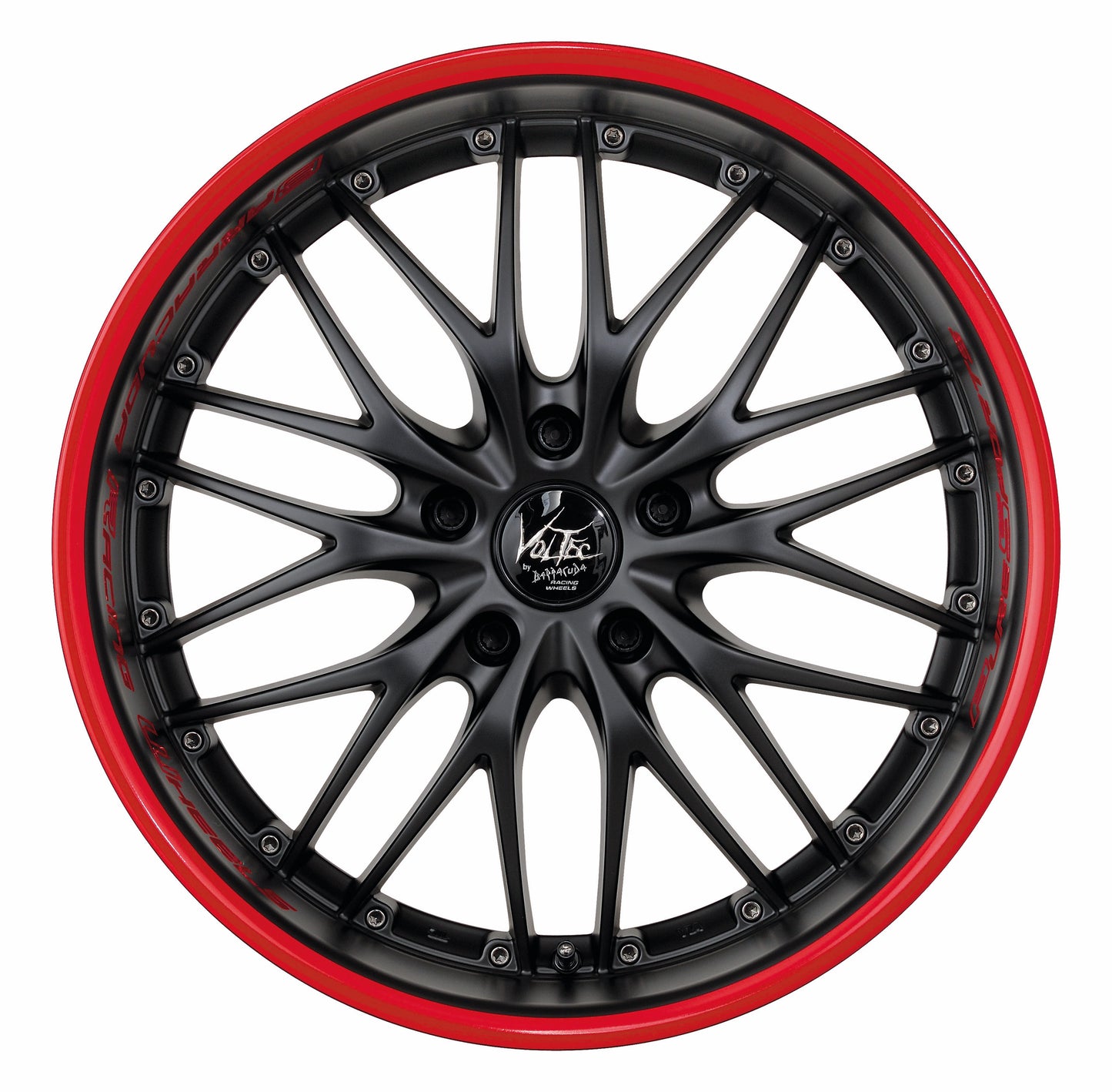 BARRACUDA VOLTEC T6 Matsort Puresports / Farve Trim Rød